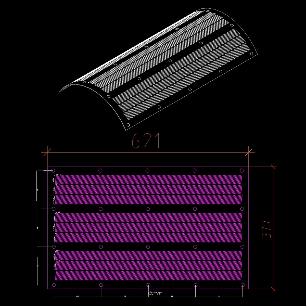 Rice whitening screen measurement